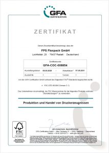 FSC-Zertifikat-Flexpack